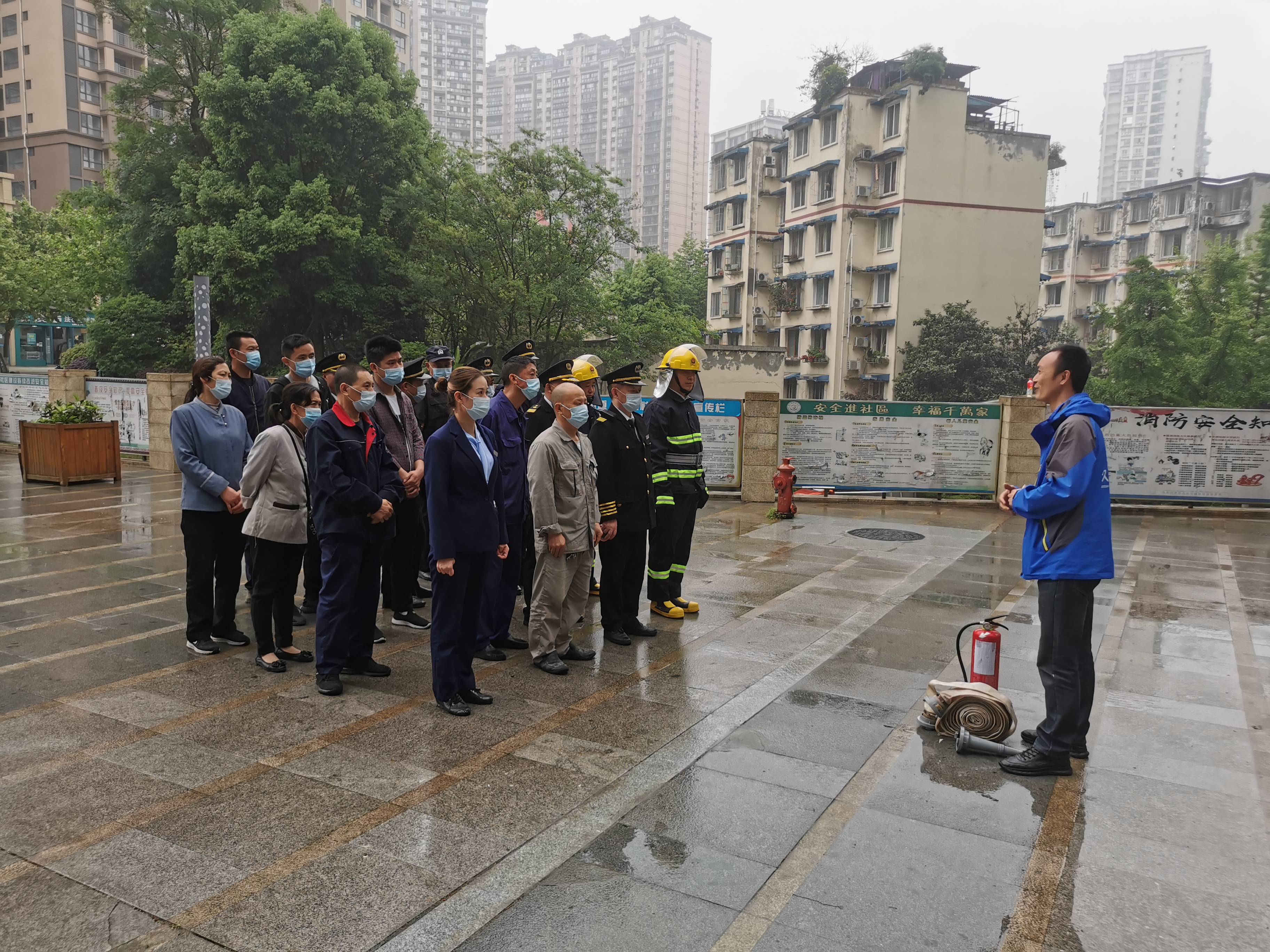 现场实拍之消防维保