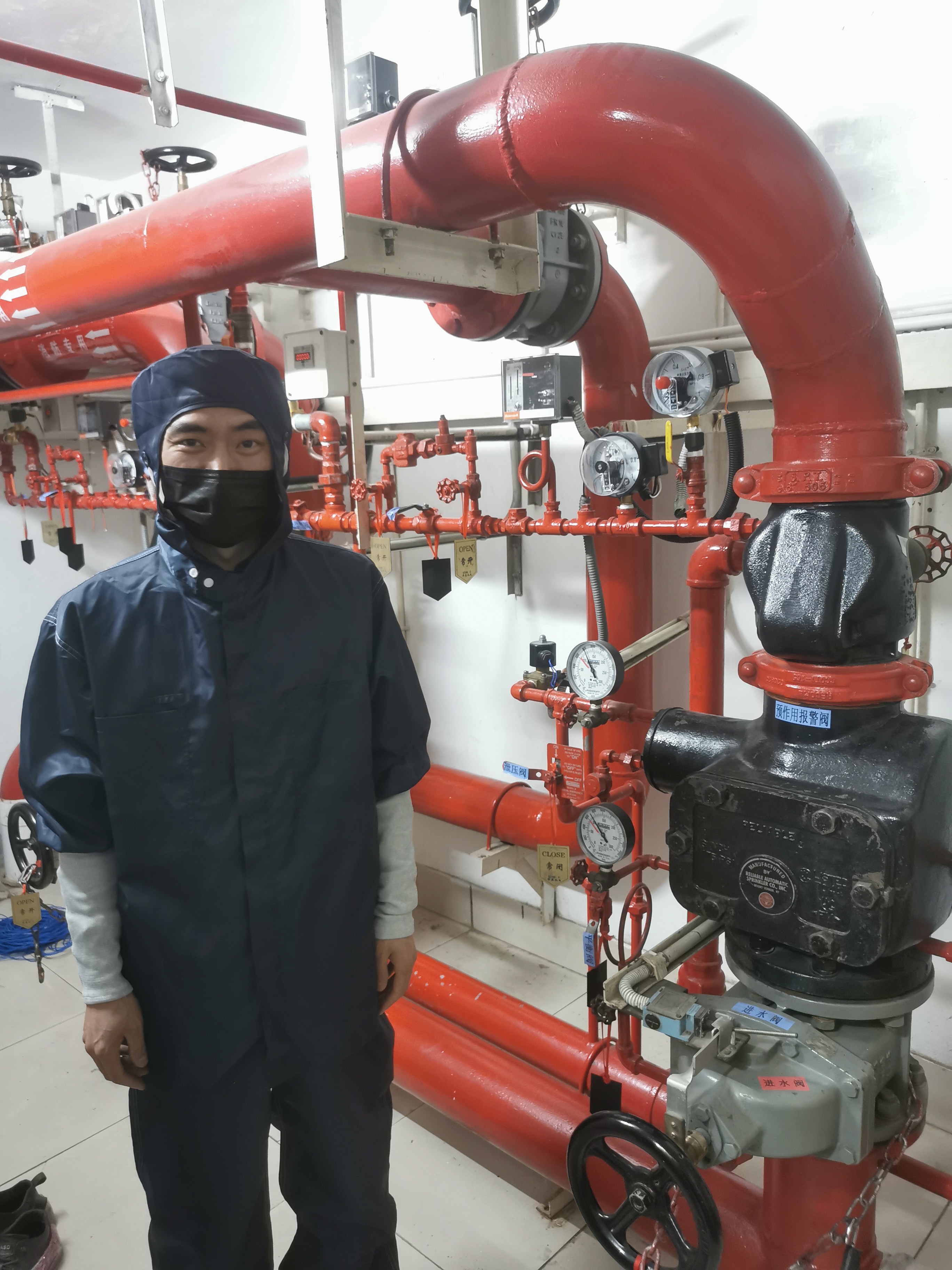 现场实拍之消防维保