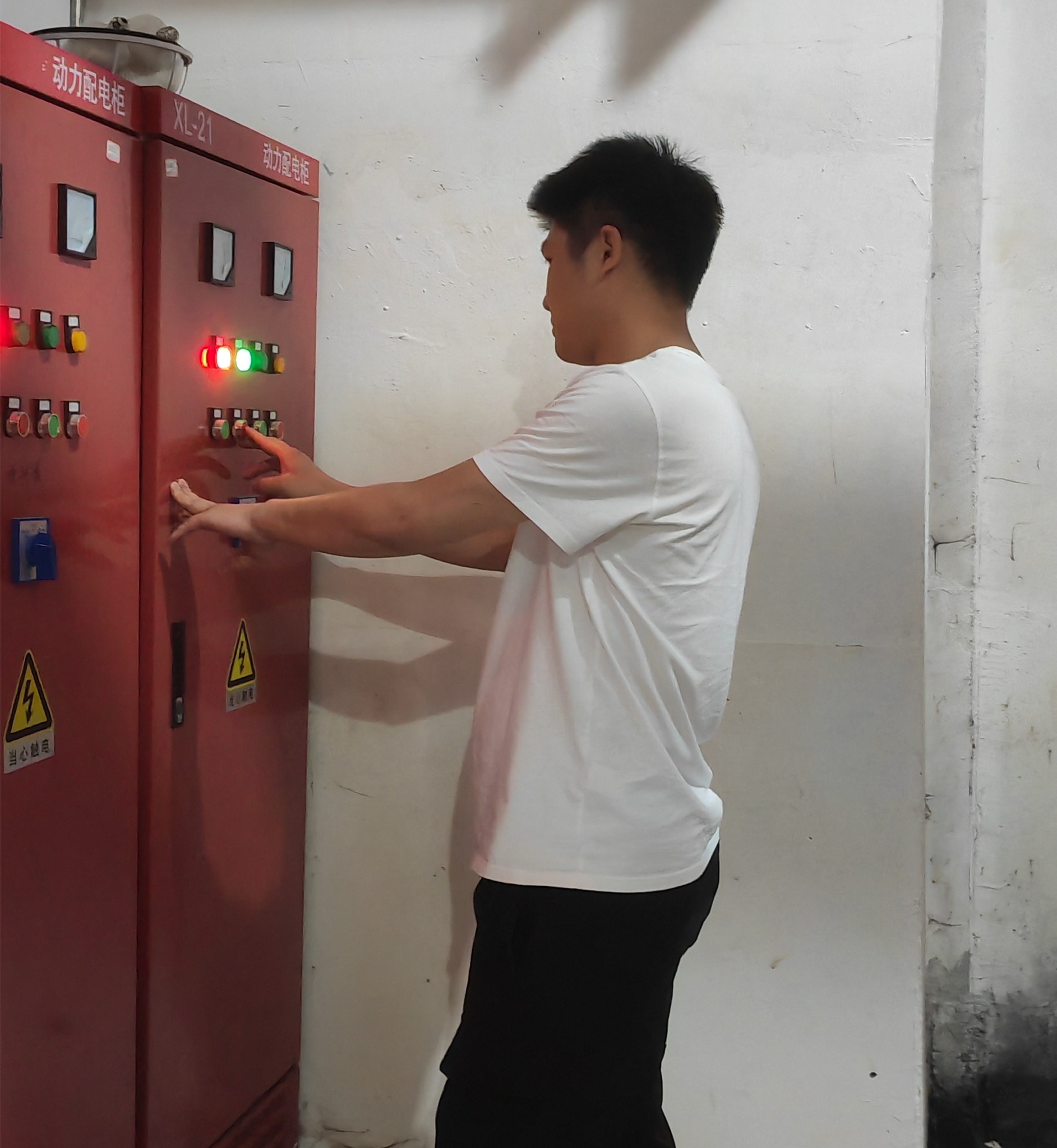 现场实拍之消防检测